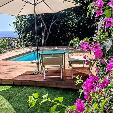 Flat With Panoramic Terrace And Private Pool Mt5X3 Apartment Taormina Exterior foto