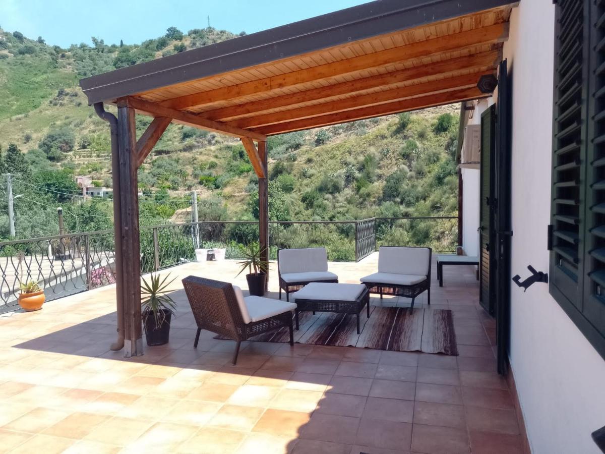 Flat With Panoramic Terrace And Private Pool Mt5X3 Apartment Taormina Exterior foto