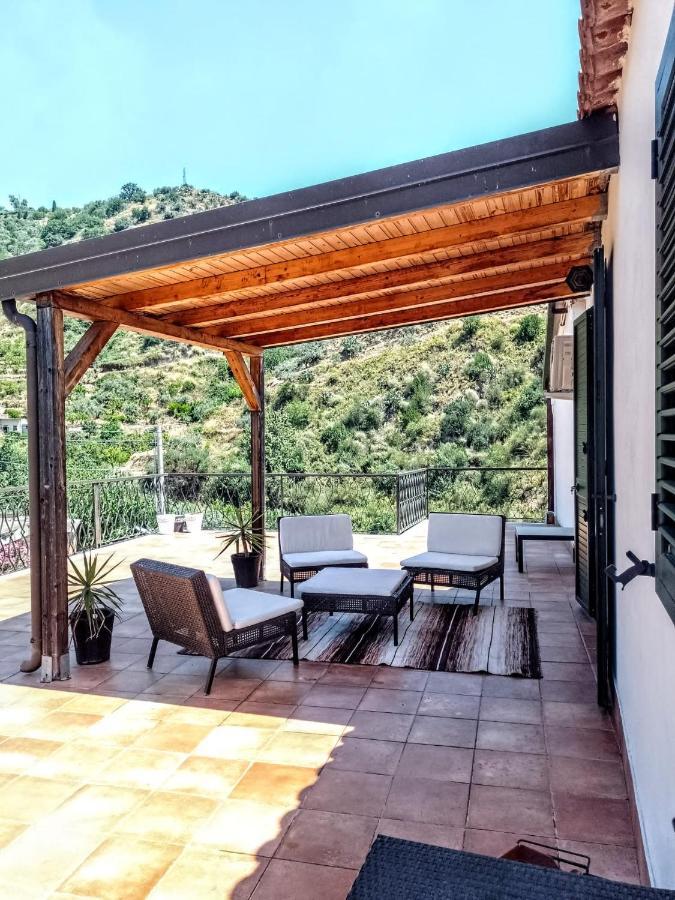Flat With Panoramic Terrace And Private Pool Mt5X3 Apartment Taormina Exterior foto