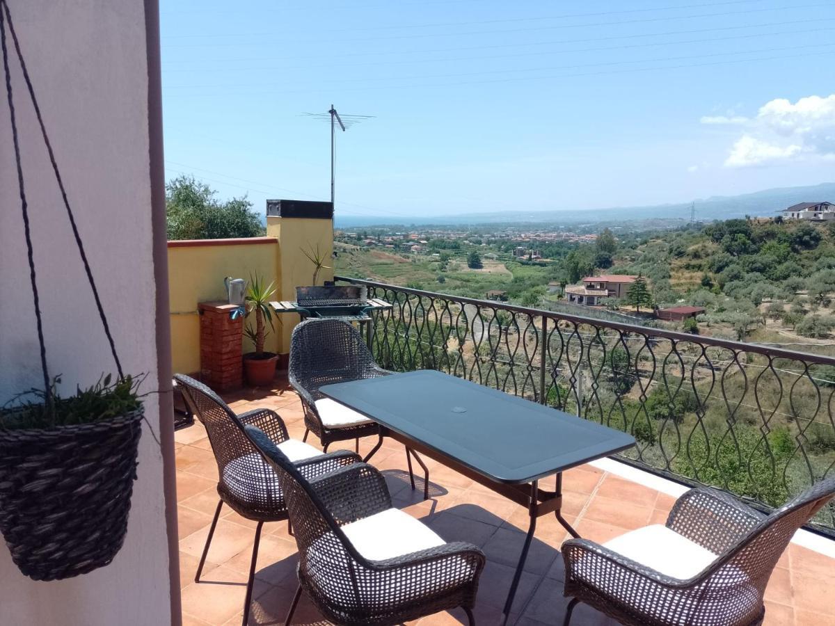 Flat With Panoramic Terrace And Private Pool Mt5X3 Apartment Taormina Exterior foto