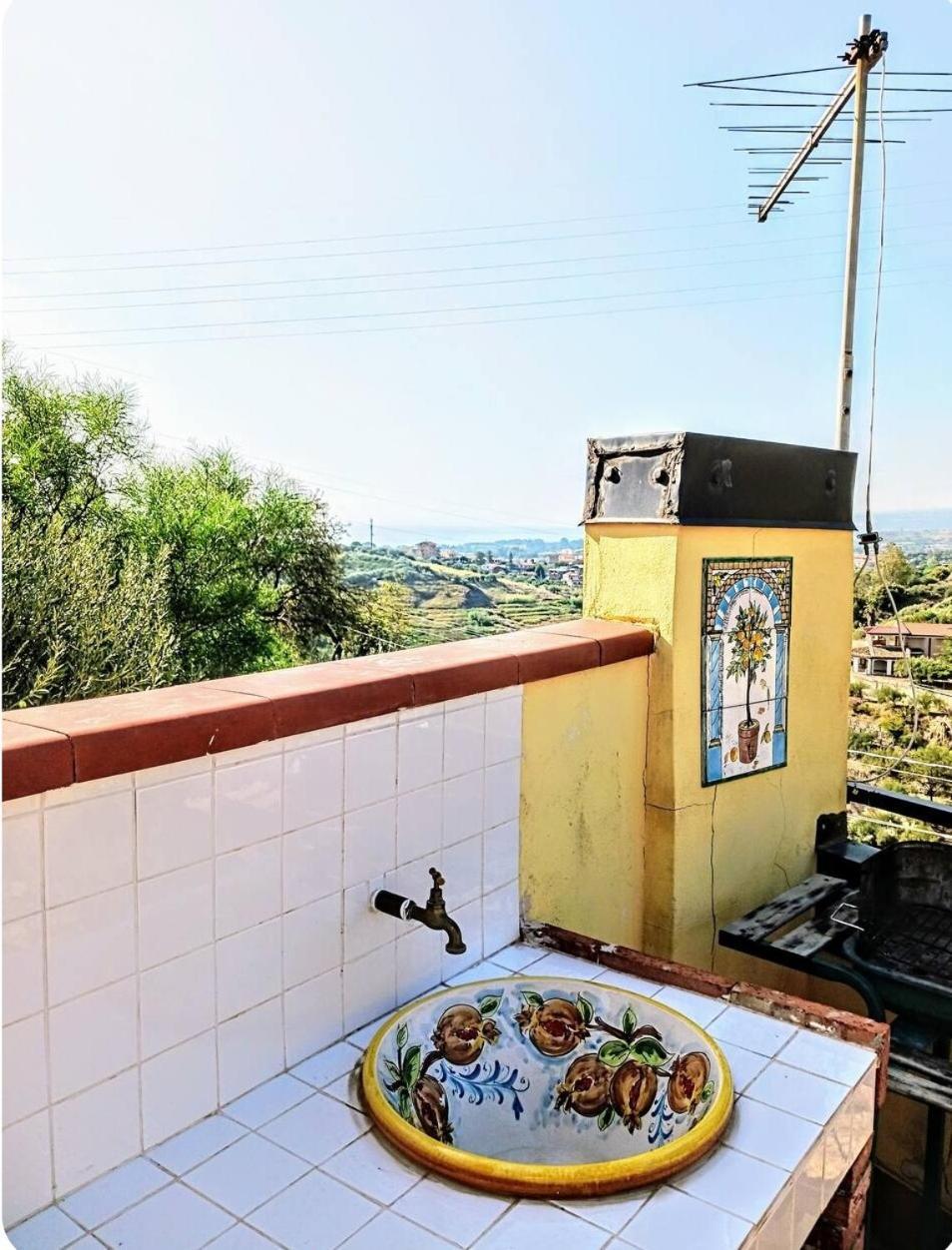 Flat With Panoramic Terrace And Private Pool Mt5X3 Apartment Taormina Exterior foto